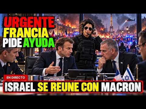 🚨FRANCIA PIDE AYUDA A ISRAEL POR LAS PROTESTAS 🔴 ÚLTIMA HORA  JRENTRECOMILLAS