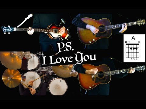 P.S. I Love You - Instrumental Cover - Guitars, Bass and Drums