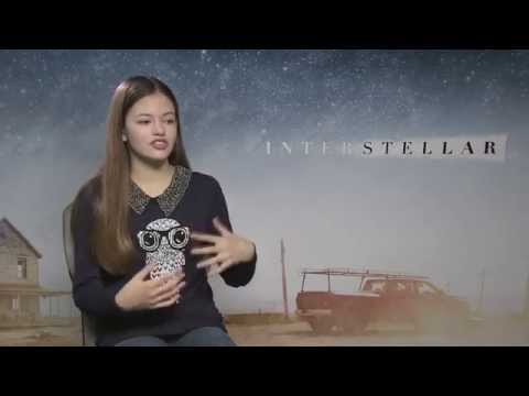 Interstellar -  Mackenzie Foy interview (London, European Première)
