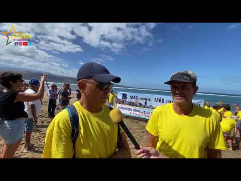 GRITO DE AUXILIO EN LA PLAYA DE LAS CANTERAS