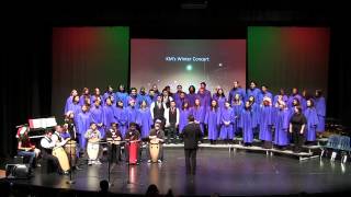 K-M Winter Concert 2012 - Choir Percussion Ensemble:  Tshotsholoza