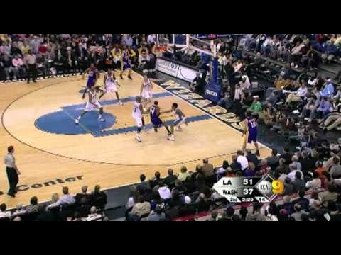 02 03 2008   lakers vs  wizards   kobe highlights 60 fps