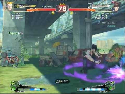 [SSF 4 AE Ver.2012] (Mys952) Guile Vs Juri (MiShenron) 'Endless Battle'