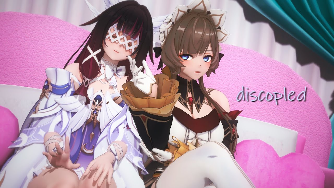 【原神/Genshin Impact MMD】コロンビーナ・サンドローネでdiscopled【Columbina, Sandrone】【カメラ配布/Camera DL】