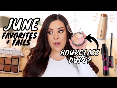 JUNE FAVORITES AND FAILS 2021! SO MANY AFFORDABLE FAVORITES 🙌 POSSIBLE HOURGLASS DUPE?