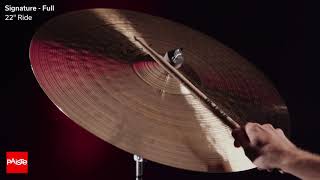 Video thumbnail for PAISTE Signature Full Ride 22" played by Noah Fürbringer (SOUND DEMO) by GEWA Drums