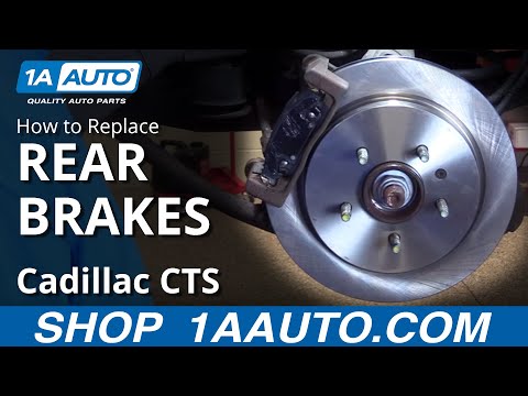 1A Auto: Repair Tips & Secrets Only Mechanics Know - How to Replace Rear Brakes 03-07 Cadillac CTS