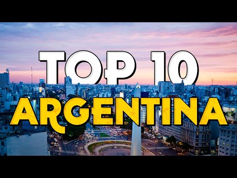 ✈️ TOP 10 Argentina⭐️ Que Ver y Hacer en Argentina
