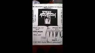 Maniac (US-AMA) (Pre-Wargasm) &quot;Bullets and Blades&quot; (Live) Walkover Club Brockton Ma. 12-28-1985