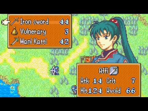 Fire Emblem 7 - Blazing Sword [Hector Hard Mode] Chapter 16 - Noble Lady of Caelin