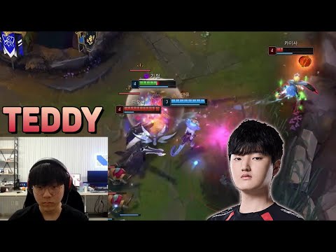 Teddy Stream Tristana vs Jdg Peyz Kaisa and T1 Faker Engsub