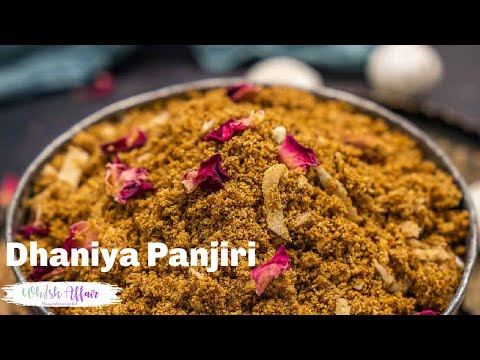 Dhaniya Panjiri Recipe (Janamashtami Prashad Recipe)