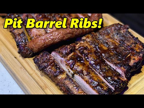 Pit Barrel Smoked & Barbecued Ribs