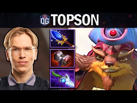 OG.TOPSON PANGOLIER WITH AGHANIMS-DIFFUSAL - DOTA 2 7.27 GAMEPLAY