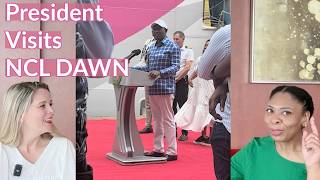 Presidential Visits Cruise Ship in Mombasa, Kenya!