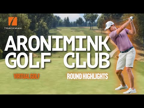 Can I shoot UNDER PAR at Aronimink Golf Club on TrackMan?