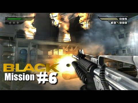 BLACK Mission #6 [ VRATSKA DOCKYARD ] Black Ops Mode ( Objectives 38/38 All Complete)