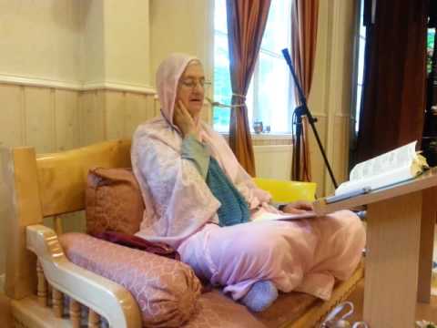HG Narayani Mataji - SB 4.22.32 morning lecture, ISKCON Helsinki