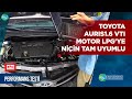 Toyota Auris1 6 VTI Motor LPG Ye Niçin Tam Uyumlu VTI Motor Nedir BRC LPG
