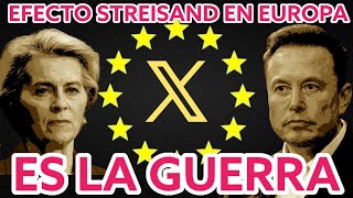 📛 Elon Musk cancela la cuenta de la Comisión Europea en X y los Europeos se vuelcan contra la UE