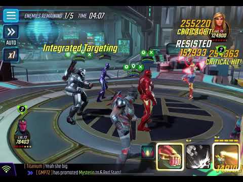 7RS War Machine vs 124k Cap Marv Team in AW - MSF