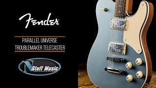 Video thumbnail for Fender Limited Edition Parallel Universe Troublemaker Telecaster - Guitar Review by N Stuff Music