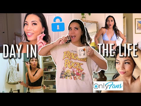 DAY IN THE LIFE OF A FULL-TIME ONLYFANS CREATOR 🍒🙈📸