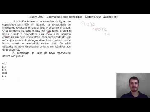 ENEM 2013 – Matemática e suas tecnologias – Caderno Azul   Questão 155