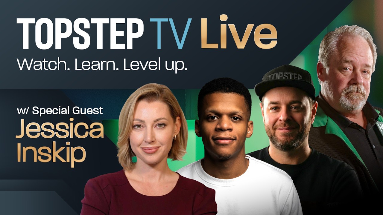 Topstep TV Live Futures Day Trading: Jessica Inskip On Opening Call; Stay Updated On News (4/13/26)