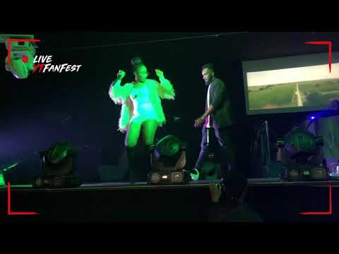 Xandi moral & Snoway performed NA YOU LIVE ON STAGE