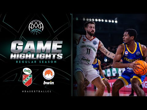 Pinar Karsiyaka v Peristeri bwin | Gameday 3 | Highlights | #BasketballCL 2023-24