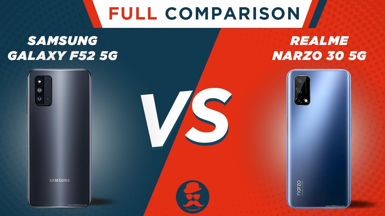 Samsung Galaxy F52 5G vs Realme Narzo 30 5G | Full Comparison | Price | Review