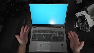 HP ZBook Fury 15.6 G8 Unboxing