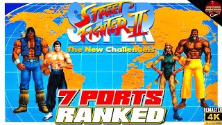 Which Version of The New Challengers Did I Rank No.1? (4K) #superstreetfighter2 #capcom #arcadegames
