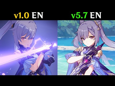 EN Keqing ULTIMATE voice lines (Old vs New)