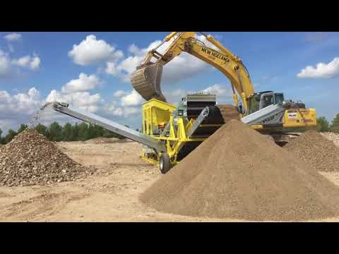 Flachdecksiebanlage - 3 Fraktionen Tiger Screen 25.10 Professional Plus