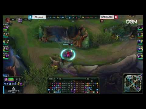 League Of Legends — AFS vs SSG  LCK Spring Split 2017 Game 1