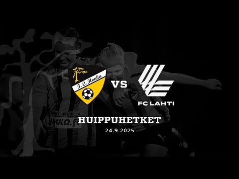 Huippuhetket: FC Honka 9-1 FC Lahti 24.9.2025
