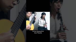 Download lagu Concert d’aujourd’hui（A.Piazzolla） #guitar #clarinet mp3