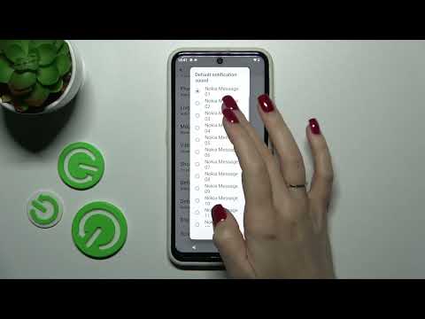 Nokia X10 - How To Change Notifications Sound