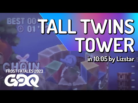 Tall Twins Tower by Lizstar in 10:05 - Frost Fatales 2023