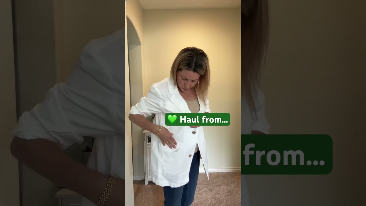 New Gap Haul 👀 LINEN FOR SUMMER 💕 #shortvideo #shortsfeed #fashion #fashionover40 #gap