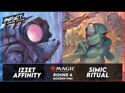 Izzet Affinity VS Simic Ritual l [PAPER] | Modern FNM from IGC RD 4 | Magic: the Gathering