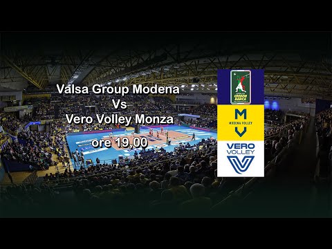 Valsa Group Modena Vs Vero Volley Monza