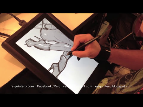 Wacom CintiQ 13HD Review + Drawing Demo