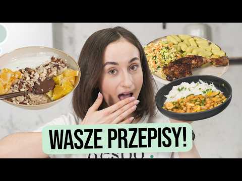 Najlepsze przepisy na ODCHUDZANIE! 🍳 Co jedzą nasi podopieczni?