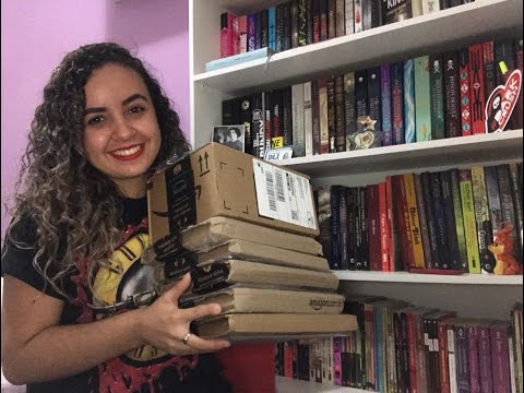 Mega unboxing de livros da Amazon | Livro importado, Sophie Kinsella,Julia Quinn...