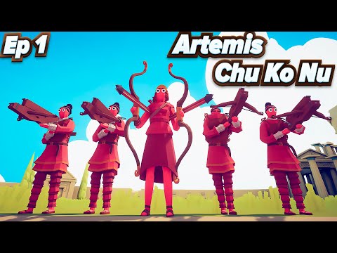 TABS 4+1 Chu Ko Nu and Artemis vs each unit! For the same price. Totally Accurate Battle Simulator