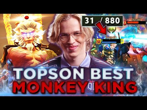 The Reason why People call him Best Monkey King - Topson Signature Hero Dota 2
