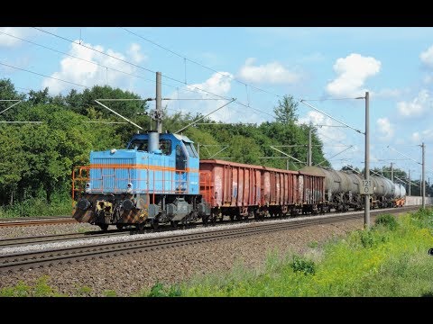 Bahnverkehr auf der Rheintalbahn - Ottersweier 8. August 2019